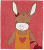 Sterntaler® Badetücher Badetuch 100 x 100 cm ESEL Emmily, 100 % Baumwolle (1-St), Badetuch 100x100 cm aus weichem Frottee mit Esel Emmily Druck Bild 2