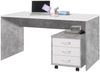 Schreibtisch >Olli< in Beton - 150x75x75cm (BxHxT) Bild 3