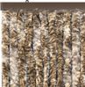 Moritz Flauschvorhang aus Chenille 100 x 230 cm braun beige meliert Türvorhang als Fliegenschutz Insektenschutz für Camping Wohnwagen Bild 4