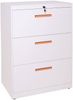 Hängeregisterschrank HWC-A10, Aktenschrank Büroschrank Stahlschrank, A4 abschließbar ~ 103x76x46cm weiß Bild 4