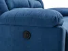 Vente-unique - BUROLO Sessel Stoff Blau - B 95 cm x H 103 cm x L 92 cm Bild 5