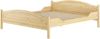 Klassisches Holzbett 180x200 Kiefer massiv Doppelbett V-60.30-18Rollrost und Matratze inkl. Bild 2