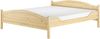 Klassisches Holzbett 180x200 Kiefer massiv Doppelbett V-60.30-18Rollrost und Matratze inkl. Bild 1
