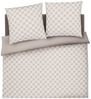 JOOP! Bettwäsche 2 teilig - Cornflower Double, Comfort-Satin, Baumwolle, Jacquard Creme 135x200cm Bild 3