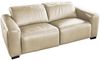 KAWOLA Sofa FINN 3-Sitzer mit Relaxfunktion Leder cremeweiß 80 x 107 x 210 cm Bild 3