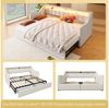 Flieks Daybett, Polsterbett 90/180x200cm mit USB-Aufladen, LED-Leiste und 2 Schubladen Bild 4