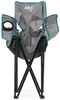 NILS Faltbarer Campingstuhl Anglerstuhl Stabiler Outdoor-Stuhl mit Tragetasche Grau Bild 4
