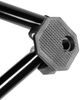 NILS Faltbarer Campingstuhl Anglerstuhl Stabiler Outdoor-Stuhl mit Tragetasche Grau Bild 5