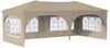 vidaXL Pop-up Partyzelt 575 x 288 x 245 cm Creme Oxford-Stoff 42019889 Bild 2