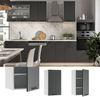 Hängeschrank Fame-Line Anthrazit Landhaus 40 cm Vicco Bild 2