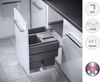 Hailo Abfallsammler 50cm Unterschrank Auszug CS Slide 50.3/44 Cargo Synchro 44 L Bild 4