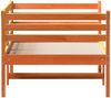 vidaXL Tagesbett ohne Matratze Wachsbraun 90x190 cm Massivholz Kiefer 842881 Bild 5