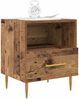 vidaXL Nachttisch 2 pcs Altholz 40 x 35 x 47,5 cm Holzwerkstoff 884068 Bild 3