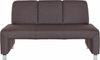 exxpo - sofa fashion Polsterbank Intenso, Sitzbank, Breite 162 cm, wahlweise in Leder oder Textil, hohe Bodenfreiheit, frei im Raum stellbar, hoher Sitzkomfort Bild 3