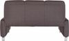 exxpo - sofa fashion Polsterbank Intenso, Sitzbank, Breite 162 cm, wahlweise in Leder oder Textil, hohe Bodenfreiheit, frei im Raum stellbar, hoher Sitzkomfort Bild 4