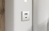 Designer Polsterbett Rio inkl. RGB, USB und Stauraum 180x200 Weiß H4 (100kg+) Bild 5