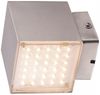 Heitronic 500999 LED Wandleuchte Kubus 2 Edelstahl 3000K IP44 Bild 3