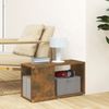 vidaXL TV-Schrank, Holzwerkstoff, 60 x 24 x 32 cm, Räuchereiche Bild 5