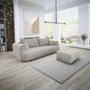 Polsterhocker Designerhocker Hocker ANIKE in Stoff Now or Never Beige Bild 2