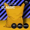 Lumaland Sitzsack XXL Bean Bag Riesen-Sitzkissen 380L 140x180cm Special Edition, Wasserfester Indoor & Outdoor BeanBag mit EPS-Perlen Bild 2