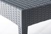 CLP Lounge-Tisch Miami aus Kunststoff,dunkelgrau 45 x 45 cm Bild 4