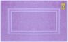 Lavea Badematte Bali, Höhe 3 mm, rutschhemmend, beidseitig nutzbar, strapazierfähig, fußbodenheizungsgeeignet, waschbar, schnell trocknend, Bio-Baumwolle, rechteckig, hochwertiger und nachhaltiger Premium Duschvorleger – saugstarke Faser Bild 2