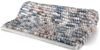Spirella 'Kito' Badteppich Badematte Duschvorleger Mikrofaser Hochflor | flauschig | rutschhemmend | geeignet für Fußbodenheizung | 55x65 cm | Berry Bild 2
