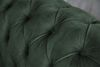 KAWOLA Sofa NILO 3-Sitzer Velvet Vintage moosgrün 77 x 87 x 220 cm Bild 5