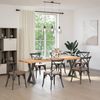 vidaXL Esstisch Beine 2 Stk. Anthrazit 50x(72-73,3) cm Stahl 4012718 Bild 3