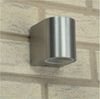 LED-Wandleuchte "CTW-1" für 1x GU10, IP44, Edelstahl poliert Bild 2