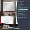 FACKELMANN B.CLEVER LED Spiegelschrank 90 cm breit, Weiß Bild 2