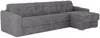 Vente-unique - DARIELO Sofa Stoff Grau - B 223 cm152 cm x H 93 cm x L 275 cm Bild 5