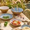ZELLER 25690 Servierbrett BLAU aus Mangoholz, ca. 38 x 15,2 x 2,5 cm Bild 5