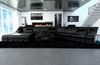 Mini Sofa Turino Cl aus Leder - Echtleder - schwarz - Links Bild 5