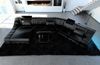 Mini Sofa Turino Cl aus Leder - Echtleder - schwarz - Links Bild 4