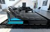Mini Sofa Turino Cl aus Leder - Echtleder - schwarz - Links Bild 2