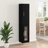 vidaXL Highboard 2 pcs Schwarz Eichen-Optik Holzwerkstoff 3416119 Bild 4