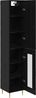 vidaXL Highboard 2 pcs Schwarz Eichen-Optik Holzwerkstoff 3416119 Bild 5