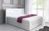 Boxspringbett Sonno mit RGB, USB und Stauraum 120x200 Weiß H4 (100kg+) Bild 2