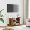 vidaXL TV-Regal mit Rollen Altholz-Optik 80x40x45 cm Holzwerkstoff 855790 Bild 3