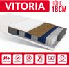 Matratze 120x200 VITORIA Taschenfederkern 7 Zonen H3 H4 18 cm Kokos HR Schaum Polyurethanschaum Jersey Bild 2
