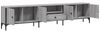TV-Schrank, TV-Lowboard mit Schublade Grau Sonoma 200x25x44 cm Holzwerkstoff Bild 5