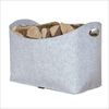 RUBBERNECK premium Filz Kaminholztasche XL hellgrau Tasche Holz Kaminholz Bild 4