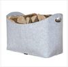 RUBBERNECK premium Filz Kaminholztasche XL hellgrau Tasche Holz Kaminholz Bild 5