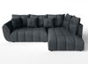 AX LIVING Kayseri Eckschlafcouch mit Bettkasten 268 cm grau Bild 5