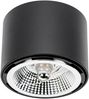 Deckenspots schwarz D-120mm AR111 GU10 IP20 rund Bild 1