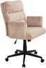 Bürostuhl >Charly< Taschenfederkern, in alrose, Kordstoff - 64x96x64cm (BxHxT) Bild 2