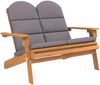 vidaXL 3-tlg. Garten-Lounge-Set Adirondack Massivholz Akazie 3152135 Bild 5