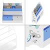 Kinderregal Neda Koala-Motiv Weiß/Grau/Blau [en. casa] Bild 5