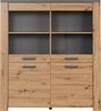 Highboard Franka / Follow, Holzwerkstoff, Holzfarben, 127 x 139 x 40 cm Bild 4
